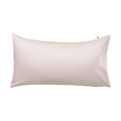 Mille Notti Satina plain tyynyliina Rose, 50x90 cm