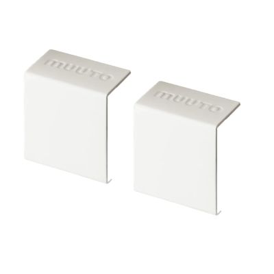 Muuto Stacked klipsit 2-pack Valkoinen