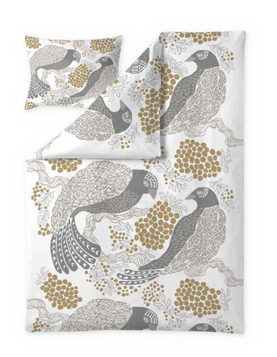 Vallila Viserrys-satiinipussilakanasetti