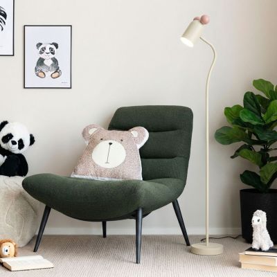 Veke Hiiri lattiavalaisin vaalea beige/pinkki