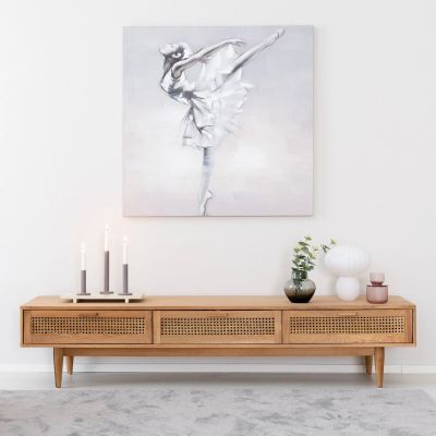 Veke Kielo tv-taso 190 öljytty tammi(varastopoisto)