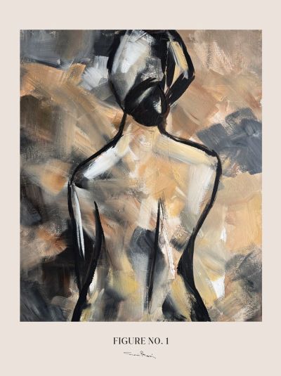 Kaverini Figure 1 juliste 30x40 cm