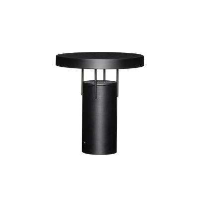 Hübsch - BringMe LED-akkukäyttöinen pöytälamppu, mattamusta, korkeus 28 cm