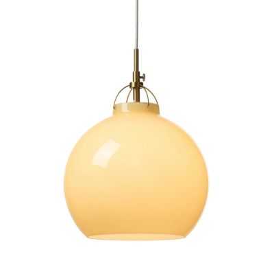 Halo Design - TOSCANA riippuvalaisin, kermanvärinen, Ø 27 cm, lasi