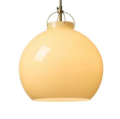 Halo Design - TOSCANA riippuvalaisin, kermanvärinen, Ø 36 cm, lasi