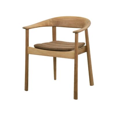 Cane-line, Majestic tuoli m/käsinoja istuinpehmuste Umber brown, Rise