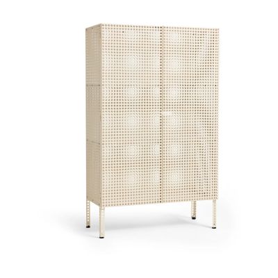 HAY Perforated Cabinet kaappi large Eggshell