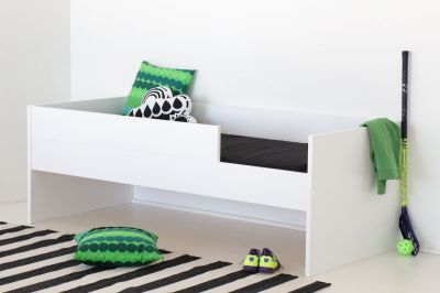 Veke Viviano lastensänky turvalaidalla 70x165cm valkoinen