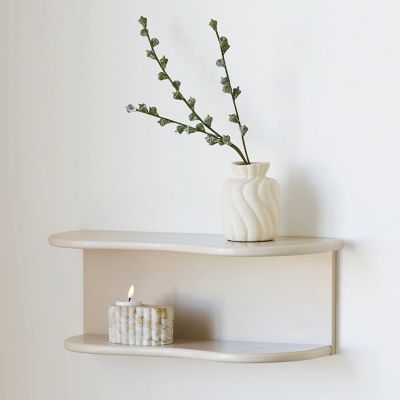 House Nordic Botta seinähylly 44x17,5x18 cm beige