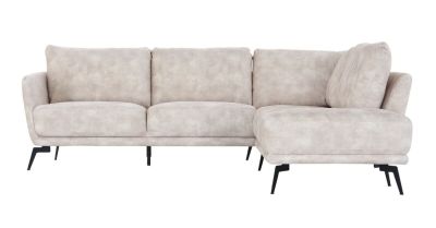 Veke Aalto avokulmasohva oikea vaaleabeige Adore 01