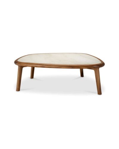 Eichholtz Wilma sohvapöytä mahonki marmori