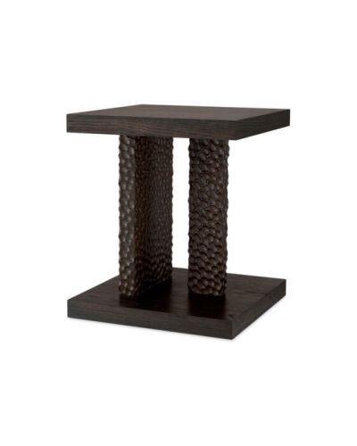 Eichholtz Bravon sivupöytä eebenpuu tammi viilu