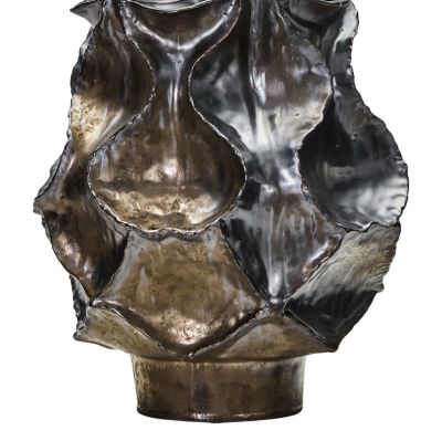 House Doctor - Waves-maljakko, korkeus 34 cm, harmaa kivi