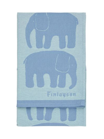 Finlayson FI Finlayson Elefantti Keittiöpyyhe 2kpl Vaaleanpunainen / Valkoinen