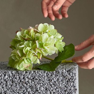 Bloomingville Hortensia tekokukka oksa valkoinen