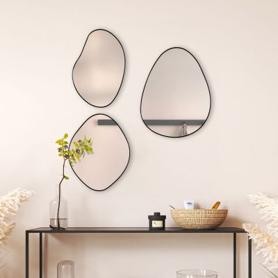 Mirrors and More M&M Viola peilisetti musta