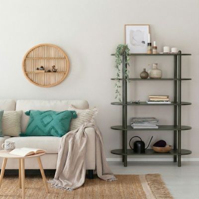 Ranua by Veke Askel avohylly 100x35x152 cm sammal, asiakaspalautus