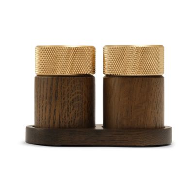 Gejst Sina suola- ja pippurimylly 6 cm Tumma saarni messinki