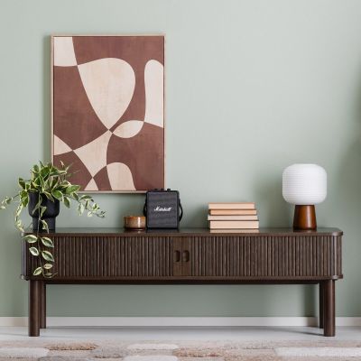 Veke Raita tv-taso 140x40x45 cm savutammi(kuvausmalli)