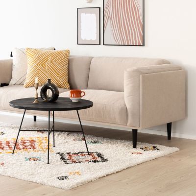 Veke Esperanza plyysimatto 200x290 cm luonnonvalkoinen/multi-ASIAKASPALAUTUS