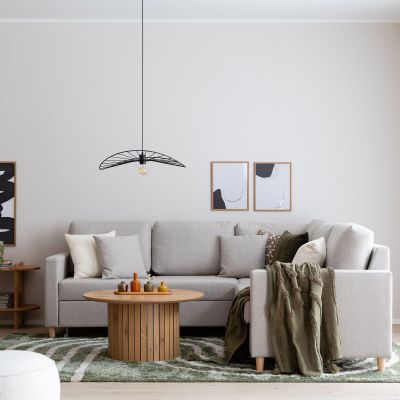 Veke Aada kulmavuodesohva hiekka Hygge 10(kuvausmalli)