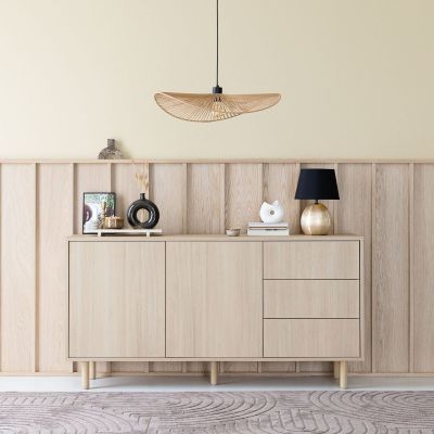 Veke Kokoa senkki 150/2+3 hiekka tammi pro, push open, taika jaloilla(kuvausmalli)