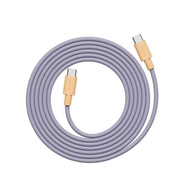 AVOLT - USB-C-USB-C-kaapeli, violetti, pituus 2 m