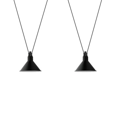 Lampe Gras - 324 XL Riippuvalaisimet Kartiomainen Musta