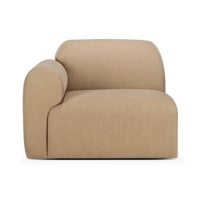 Ethnicraft Bulky moduulisohva pääty käsinojalla oikea Light sepia