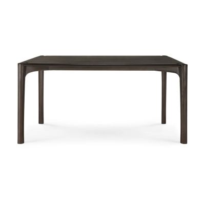 Ethnicraft PI Ruokapöytä Tummanruskea teak, 160x80 cm