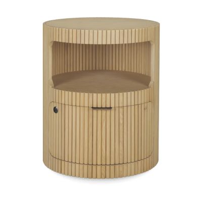 Ethnicraft Boomerang kassakaappi avaimella lukittava Tammi, Ø45 cm