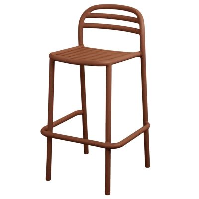 Cane-line, Bliss bartuoli, pinottava Desert red, aluminium