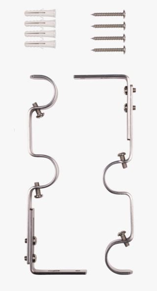 hemtex Duo seinäkiinnikkeet teräs
