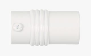 hemtex CYLINDER päätykappale, 2 kpl valkoinen