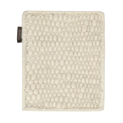 Scandi Living Näyte Pebble villamatto Valkoinen