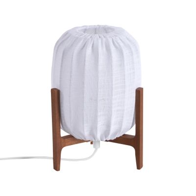 Watt & Veke Prisma pöytälamppu Dark ash-White, Mini Ø16×24,3 cm