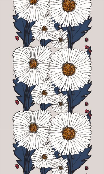 Vallila Hellekesä-vahakangas 145 cm