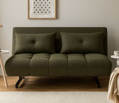 Eureka Helmi 2-istuttava vuodesohva vihreä 34 City