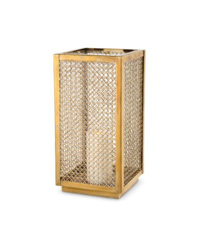 Eichholtz Cairo kynttilälyhty antiikki messinki