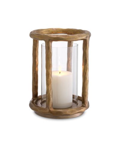 Eichholtz Thorne kynttilälyhty antiikki messinki