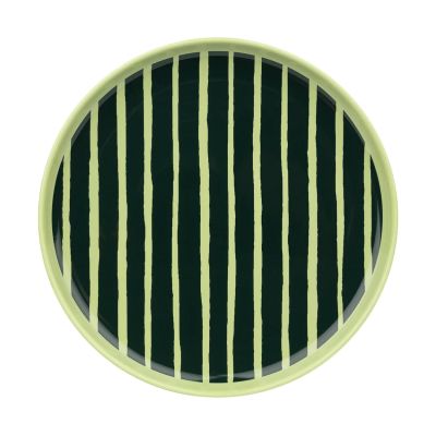 Marimekko Piccolo lautanen 20 cm Päärynä-tummanvihreä