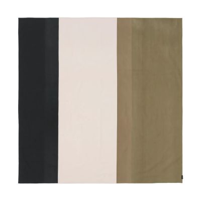 Marimekko Hennika pöytäliina 140×140 cm Pink-charcoal-sand