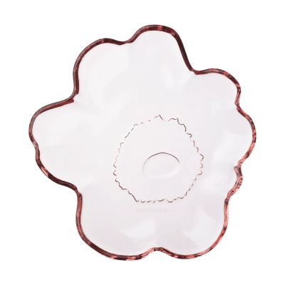 Marimekko Unikko lasilautanen Ø13 cm Pink