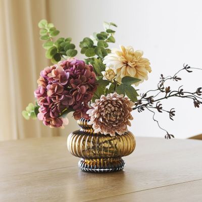 House Nordic Mabel lasivaasi 20x26 cm ruskea