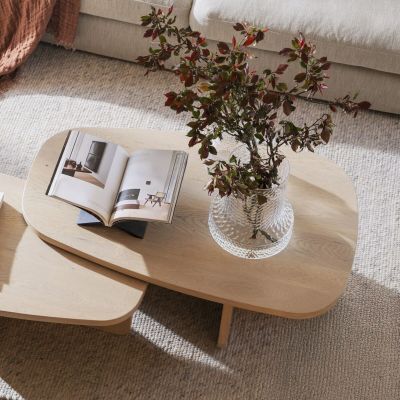 Rowico Home Billings sohvapöytä 118x73 cm valkopesty tammi