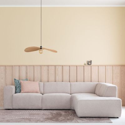 Veke Hali avokulmasohva oikea Storm 06 beige, asiakaspalautus