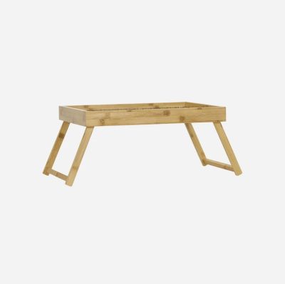 House Doctor - HDTray tarjotinpöytä, palmunlehti/bambu, luonnonväri