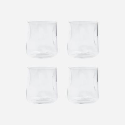 House Doctor - HDSand juomalasi, 300 ml, kirkas lasi, 4 kpl