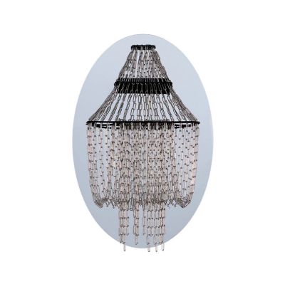 DCW - Lamppu C Seinävalaisin Black/Stainless Steel