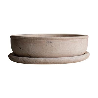 DBKD Terra bowl ruukku Hiekka, Ø30×10,5 cm